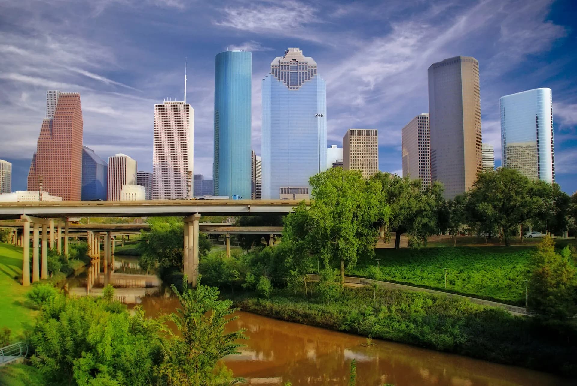 Houston waterfront